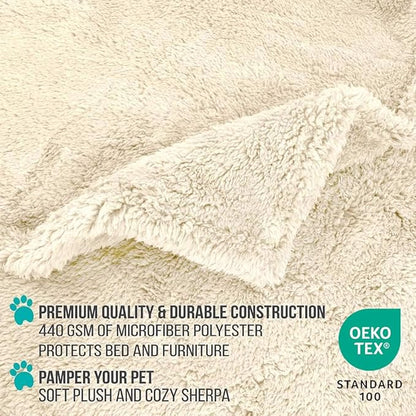 PetAmi Fluffy Waterproof Dog Blanket - Image 4