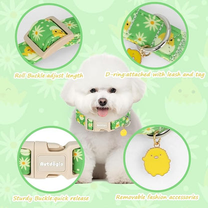 Easter Dog Collar for Large Dogs, Easter & Spring Theme Large Dog Collar - Image 4