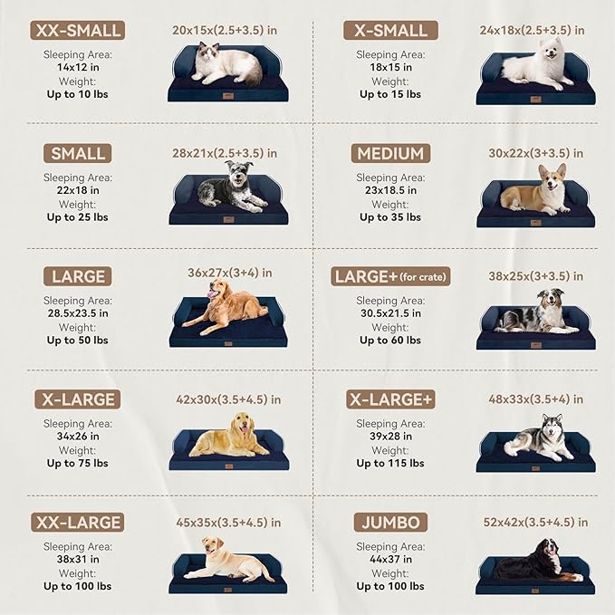 Dog Bed Large Sized Dogs-Orthopedic Waterproof Bed - Image 3