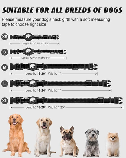 Joytale Airtag Dog Collar, Reflective Pet Collar - Image 5
