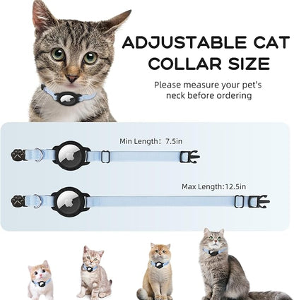 AirTag Cat Collars, Stretchy Collar - Image 3