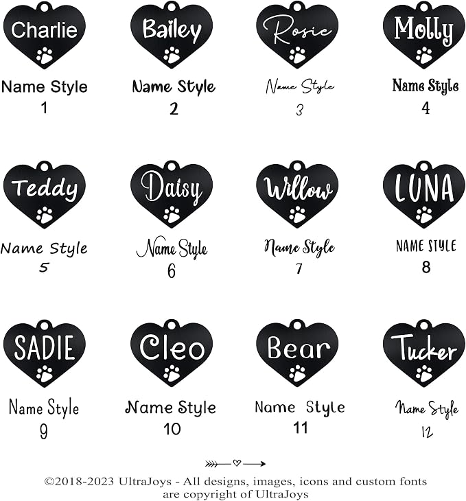 Ultra Joys Dog Tags Personalized - Image 5