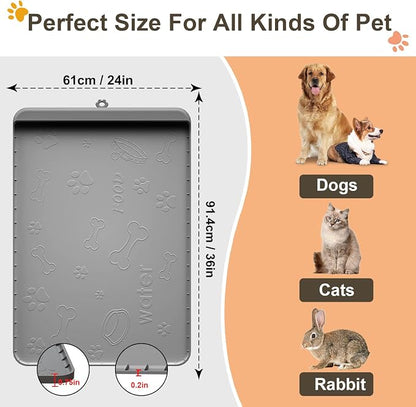 Dog Food Mat - Silicone Dog Mat - Image 6