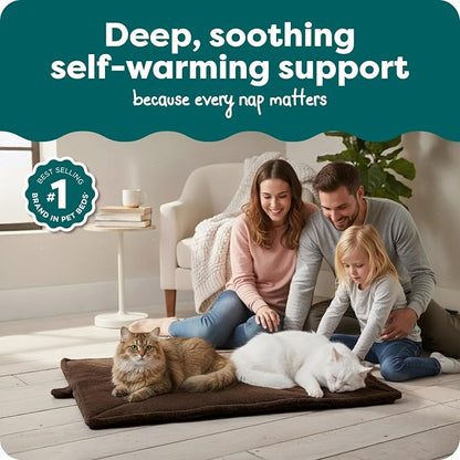FurHaven ThermaNAP Self Warming Cat Mat, Dog Bed - Image 2