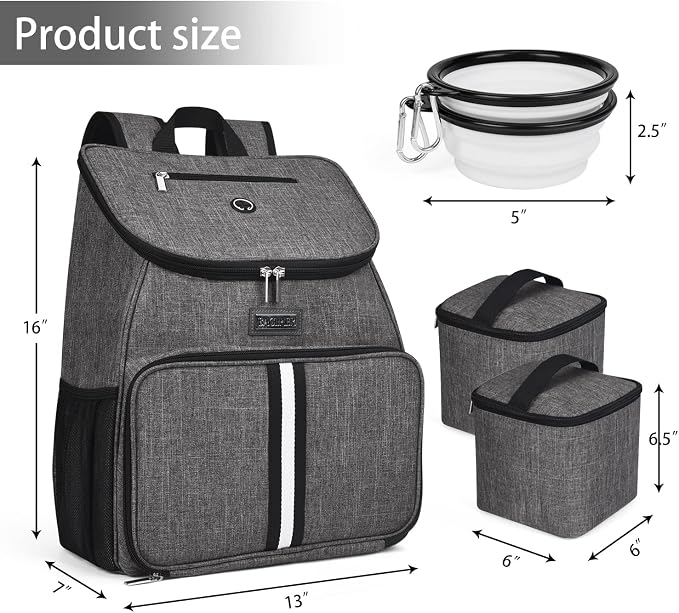 BAGLHER丨Dog Travel Bag, Airline Approved Pet Supplies Backpack, Dog Travel - Image 3