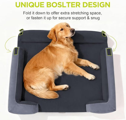 Extra Large Dog Bed, Orthopedic XL Washable Bed - Image 3