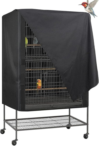 Bird Cage Cover Black Out, Protects Pets Privacy, Comfortable, Breathable by Apujent