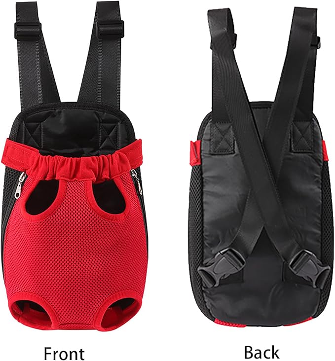 Dog Carrier Backpack, Adjustable Puppy Front Carrier Backpack, Ventilated Dog - Image 9
