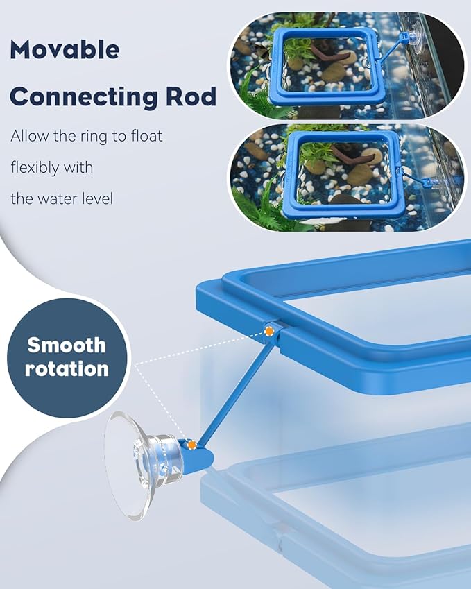 Pawfly Fish Feeding Ring for Fish Tank Aquarium Feeding Ring - Image 6