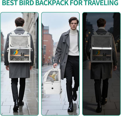 Bird Carrier Bag, Bird Travel Cage - Image 7