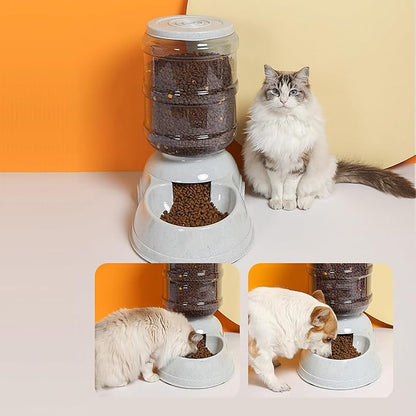 Automatic Pet Feeder and Water Dispenser Gravity Feeder and Waterer Set - Image 5