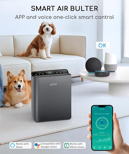 Air Purifier for Home Bedroom Large Room Up to 2000Ft², Smart APP&Voice Control - Image 2