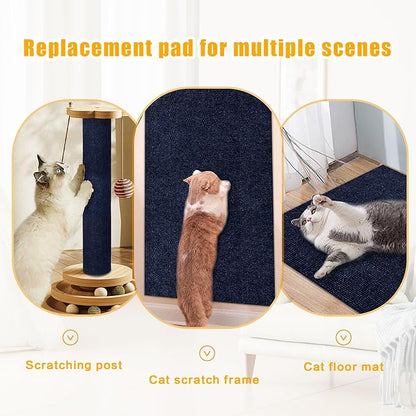 Cat Scratch Mat, 118.5"x17.4" Trimmable Self-Adhesive Cat Scratch Furniture - Image 5