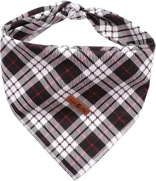 Lionet Paws Dog Bandana Washable Cotton Handkerchief Scarf Triangle Bandana by lionetpaws