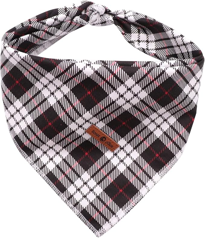 Lionet Paws Dog Bandana Washable Cotton Handkerchief Scarf Triangle Bandana by lionetpaws