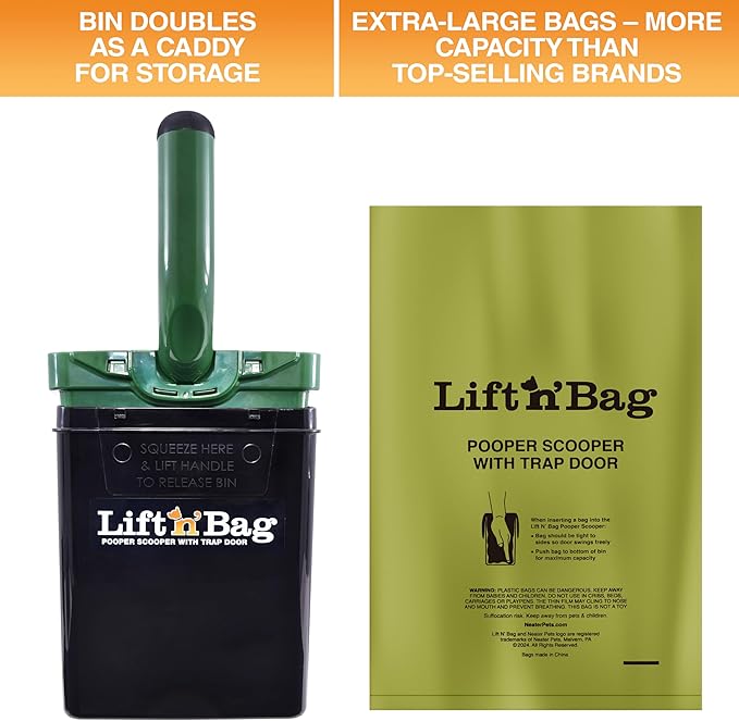 Neater Pet Brands Lift N’ Bag 2.0 Dog Pooper Scooper - Image 8