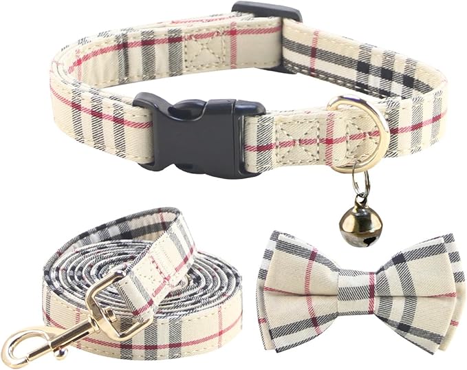 SuperBuddy Dog Collar and Leash, Breathable Adjustable Dog Collar-Safe by SuperBuddy