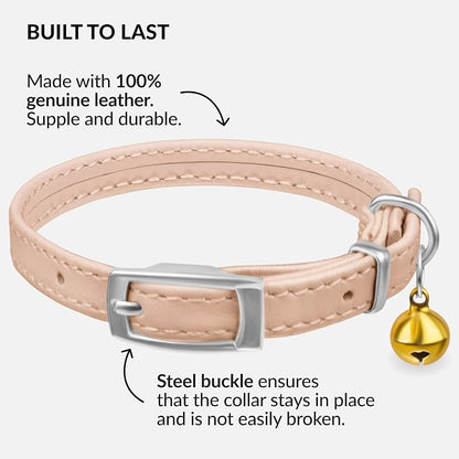 CollarDirect Leather Cat Collar - Image 3