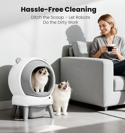 Self Cleaning Litter Box for Multiple Cats, Automatic Litter Box - Image 8