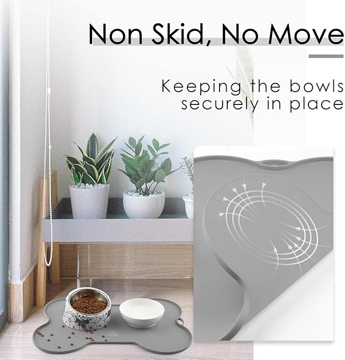 Super Design Dog Food Mat Dog Bowl Tray - Image 4
