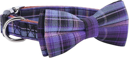 Faleela Soft &Comfy Bowtie Dog Collar, Detachable and Adjustable Bow Tie Collar - Image 6