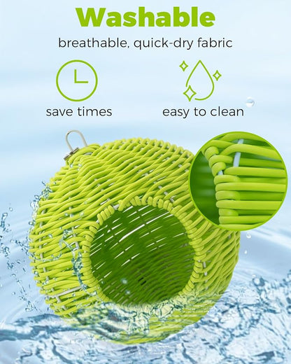Chewproof Steel Frame Bird Nest - Image 3
