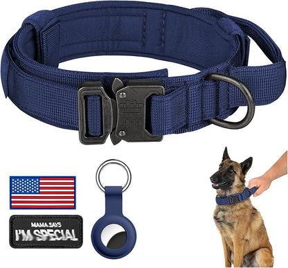DAGANXI Tactical Dog Collar, Adjustable Military Training Nylon Dog Collar by DAGANXI