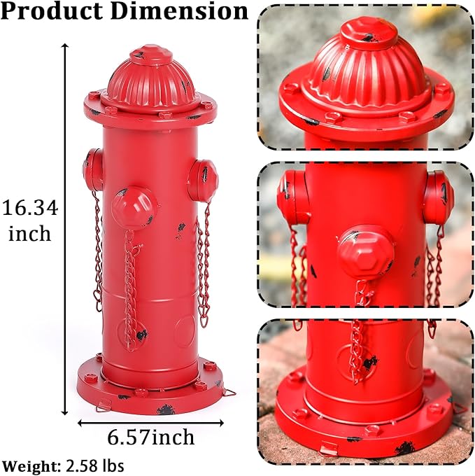 Metal Dog Fire Hydrant, Large Dog Training Tool - Image 3