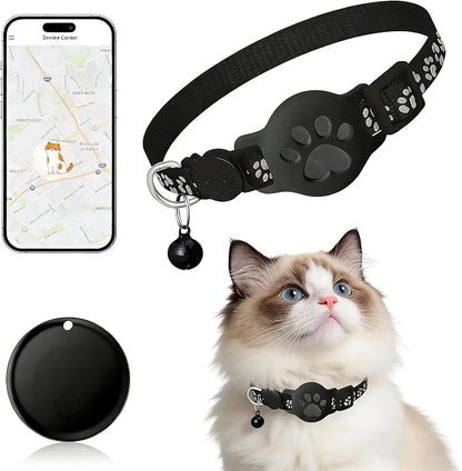 Pet Tracker, GPS Collar for Cats Smart tag, Waterproof Compatible by SimpleConvenientEfficie