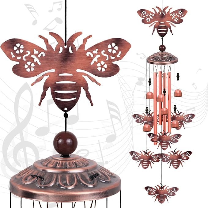 Outdoor Bees Wind Chimes, Gifts - Image 9