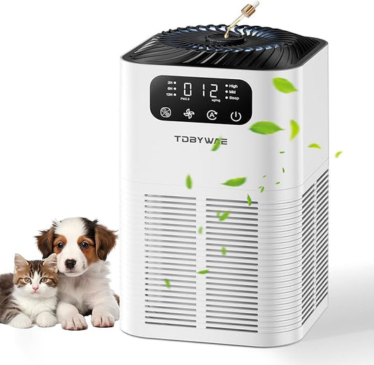 Air Purifiers for Home Large Room up to 1076 Sq Ft, H13 True HEPA Filter Air by Clicknow