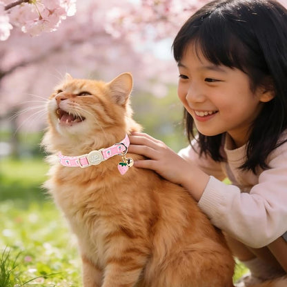 Cat Collar, Cat Collar with Bell, - Image 6