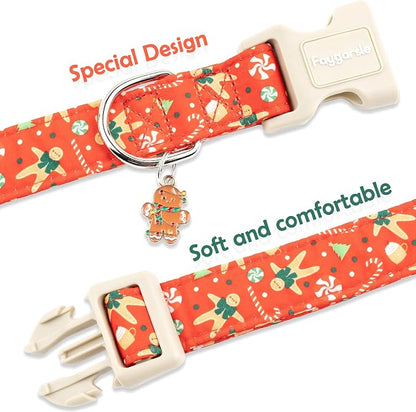 Faygarsle Christmas Dog Collar, Plastic Buckle - Image 4