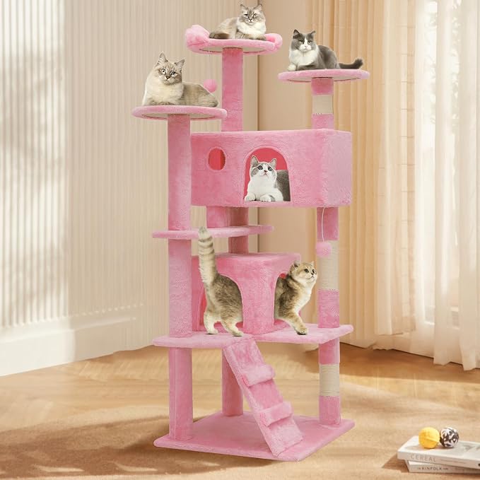 Athena Collection 54 Inch Cat Tree - Image 3