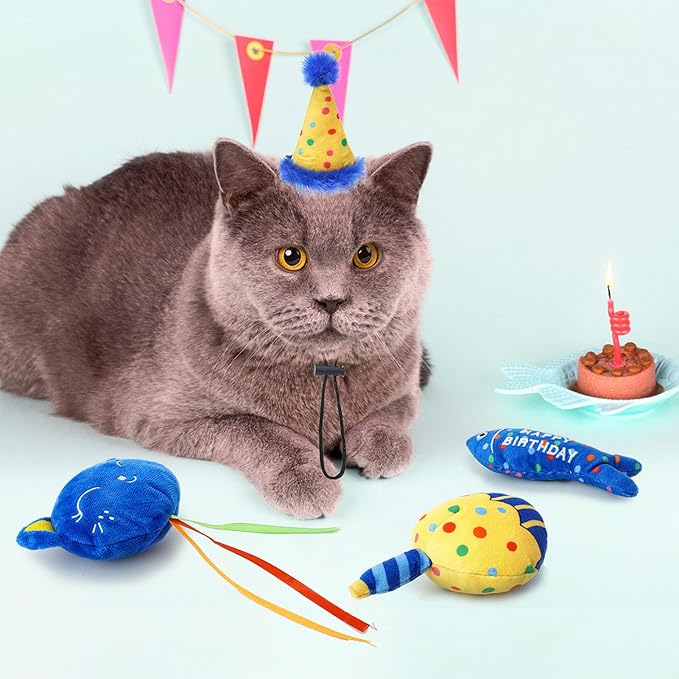 BINGPET Cat Birthday Catnip Toys - Image 6