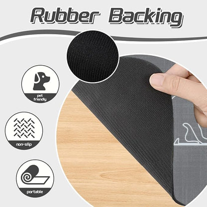Le courant Dog Bowl Mats, Cat Feeding Mat, Non-Slip Super Absorbent, No Stains - Image 3