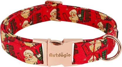 Christmas Dog Collar，Soft Cotton Dog Collars by Unknown