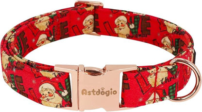 Christmas Dog Collar，Soft Cotton Dog Collars by Unknown