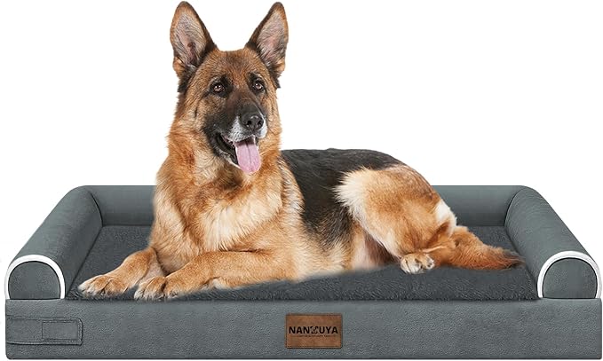 Large Dog Bed Orthopedic Washable: Extra Large Sized Beds by Nanuya
