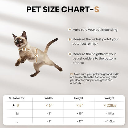 Cat Door, All Aluminum Small Dog Doggy Doggie Door - Image 5
