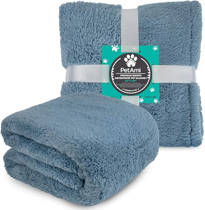 PetAmi Fluffy Waterproof Dog Blanket - Image 7