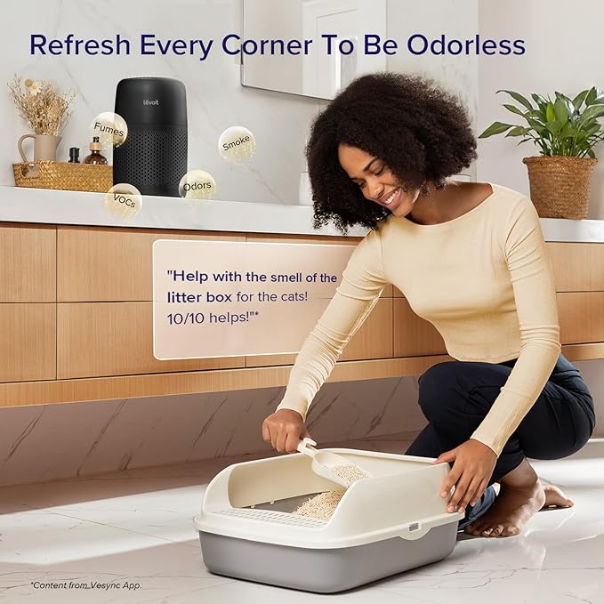 LEVOIT Air Purifiers for Bedroom Home, AHAM VERIFIDE, 3-in-1 Filter - Image 3