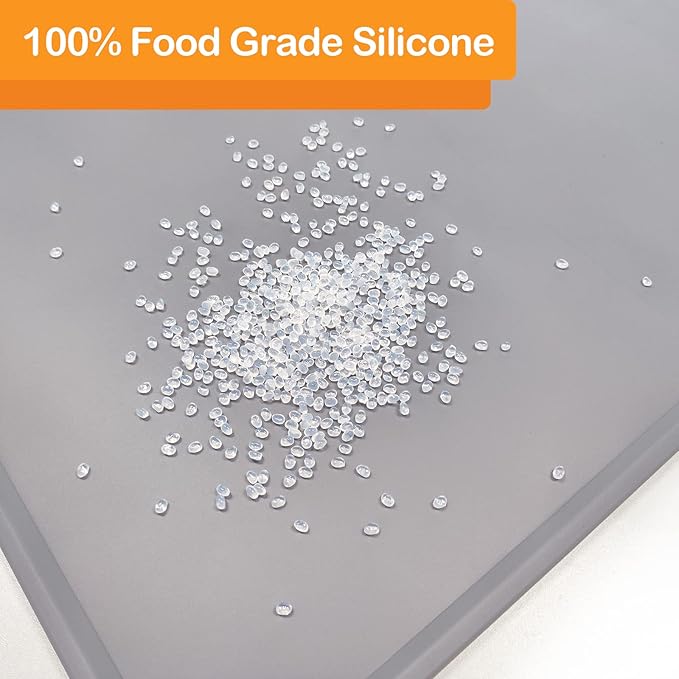Pet Food Mat Pet Feeding Mat Silicone Placemat - Image 6