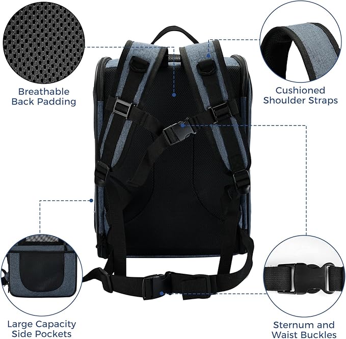 Apollo Walker Dog & Cat Carrier Backpack - Image 7