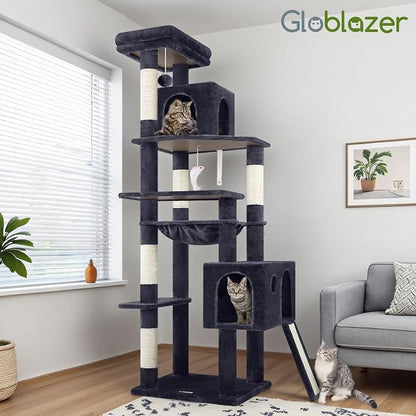Globlazer Heavy Duty Cat Tree, 70 inch Sturdy Cat Tree - Image 7