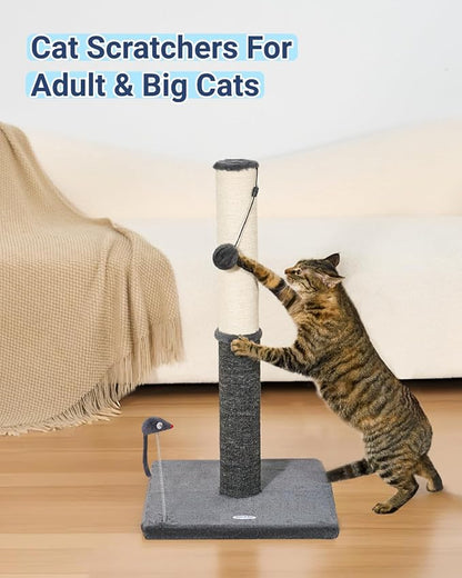 Happi N Pets 29.5" Tall Cat Scratching Post, Cat Scratcher - Image 7