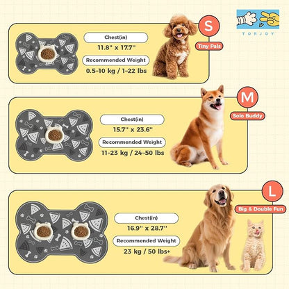 Dog Food Mat, 0.15” Thickened Super Absorbent Pet Feeding Mat - Image 2