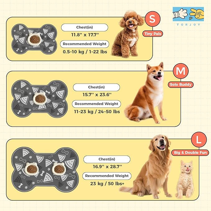 Dog Food Mat, 0.15” Thickened Super Absorbent Pet Feeding Mat - Image 2