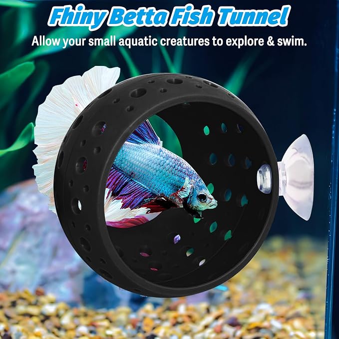 Fhiny Betta Tunnel, Aquarium Fish Hideout - Image 2
