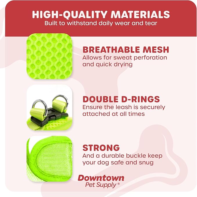 Downtown Pet Supply Step-in Dog Harness – No Pull, Adjustable Padded Mesh - Image 4